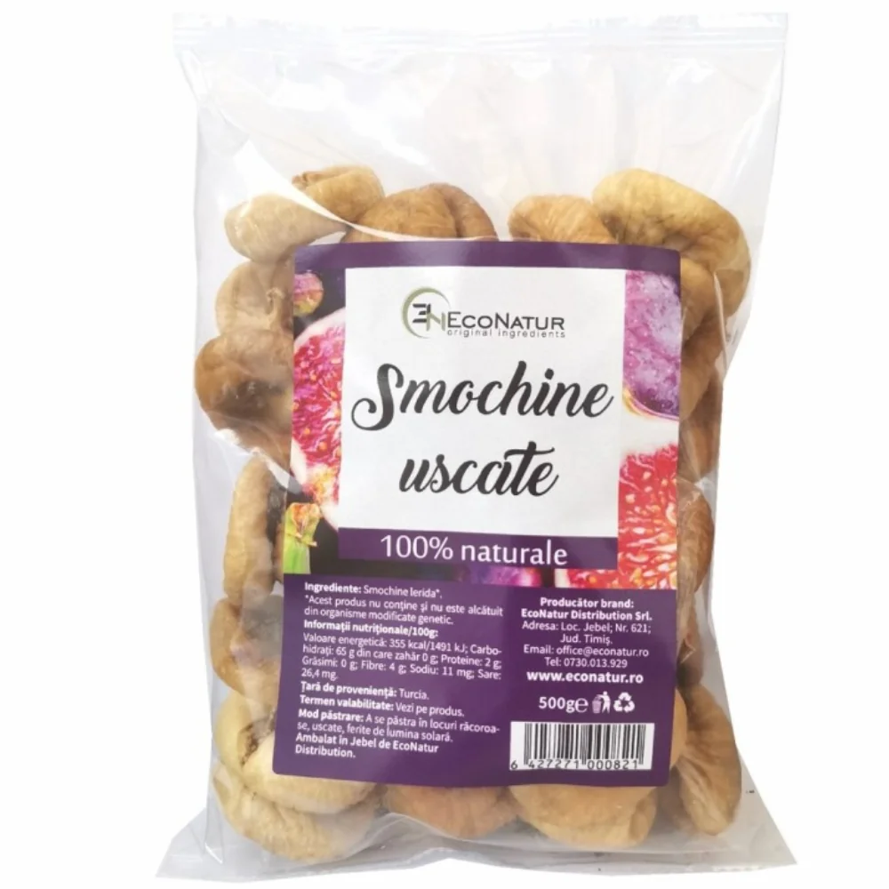 Smochine uscate, 500g, EcoNatur