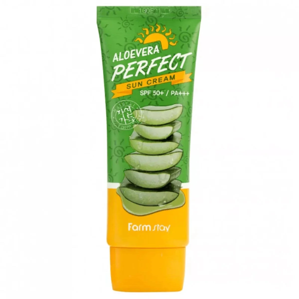 Crema de protectie solara cu aloe vera SPF50+, 70ml, Farmstay