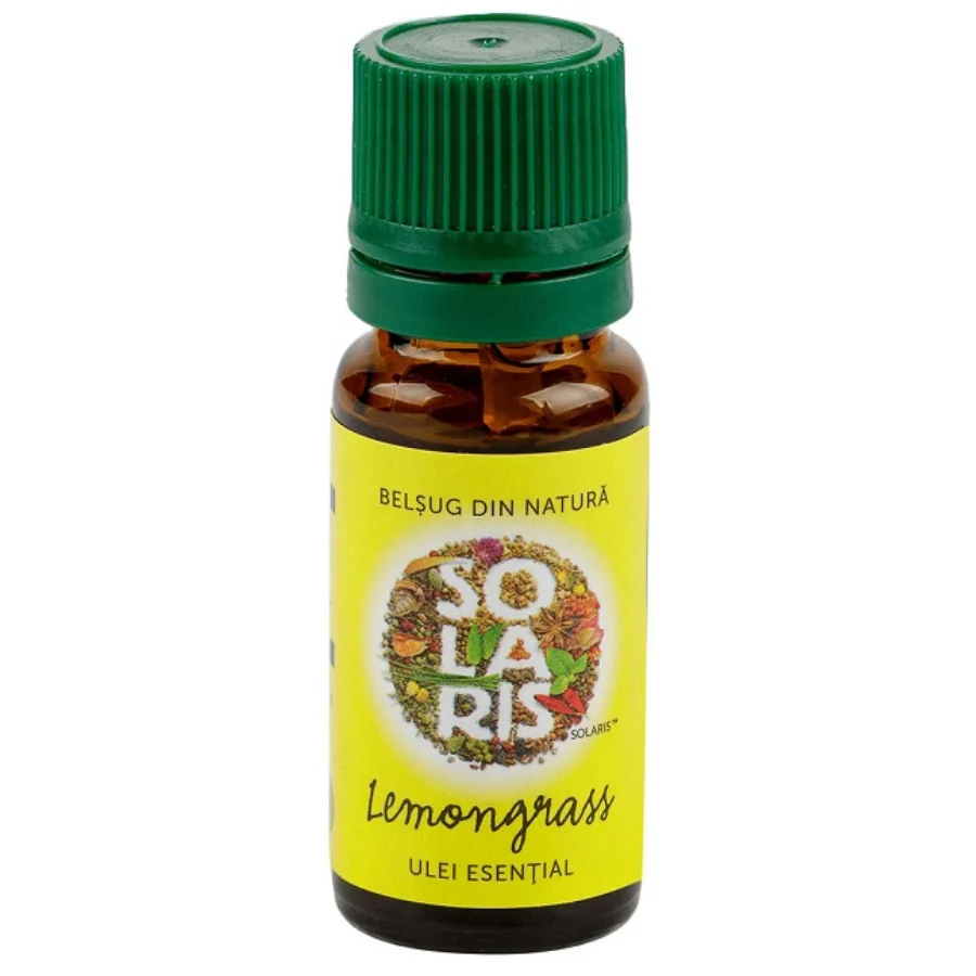 Ulei esential de lemongrass, 10ml, Solaris