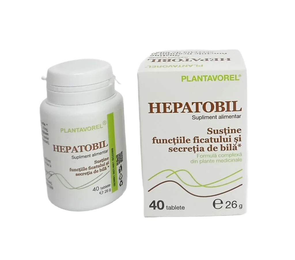 Hepatobil V, 40 tablete, Plantavorel