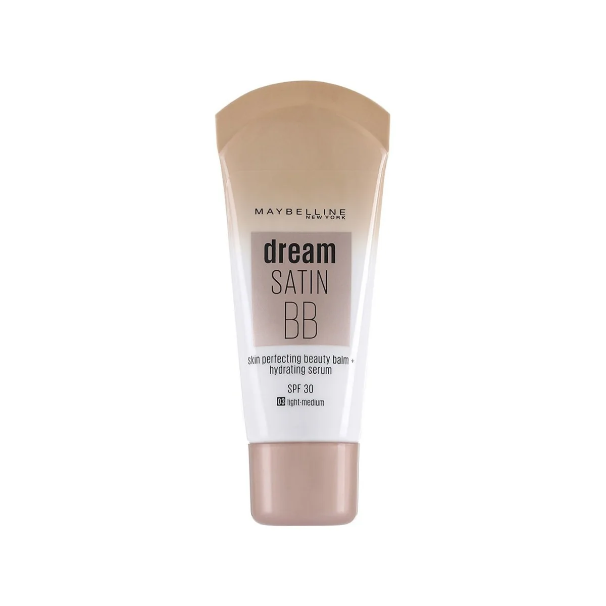 Crema BB Light-Medium SPF 30 Dream Satin, 30ml, Maybelline