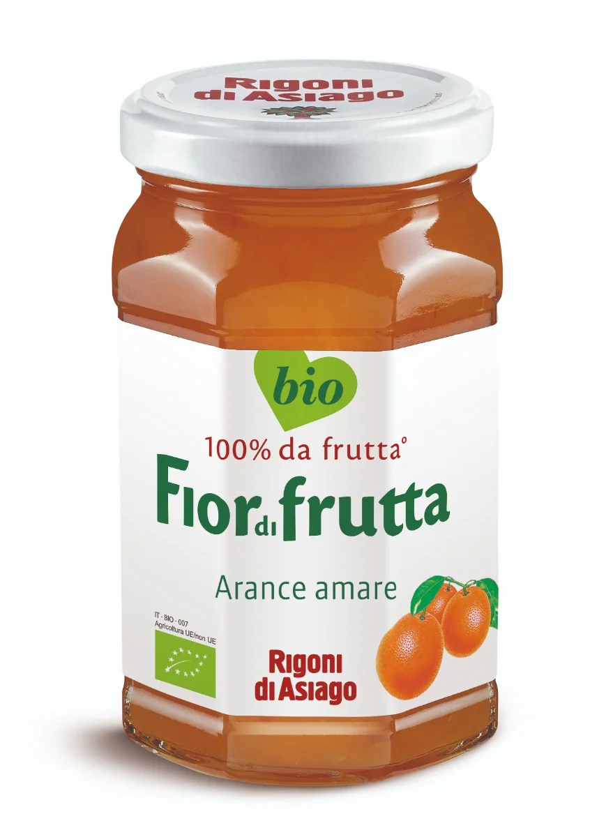 Dulceata Bio de portocale fara zahar, 260g, Rigoni di Asiago 