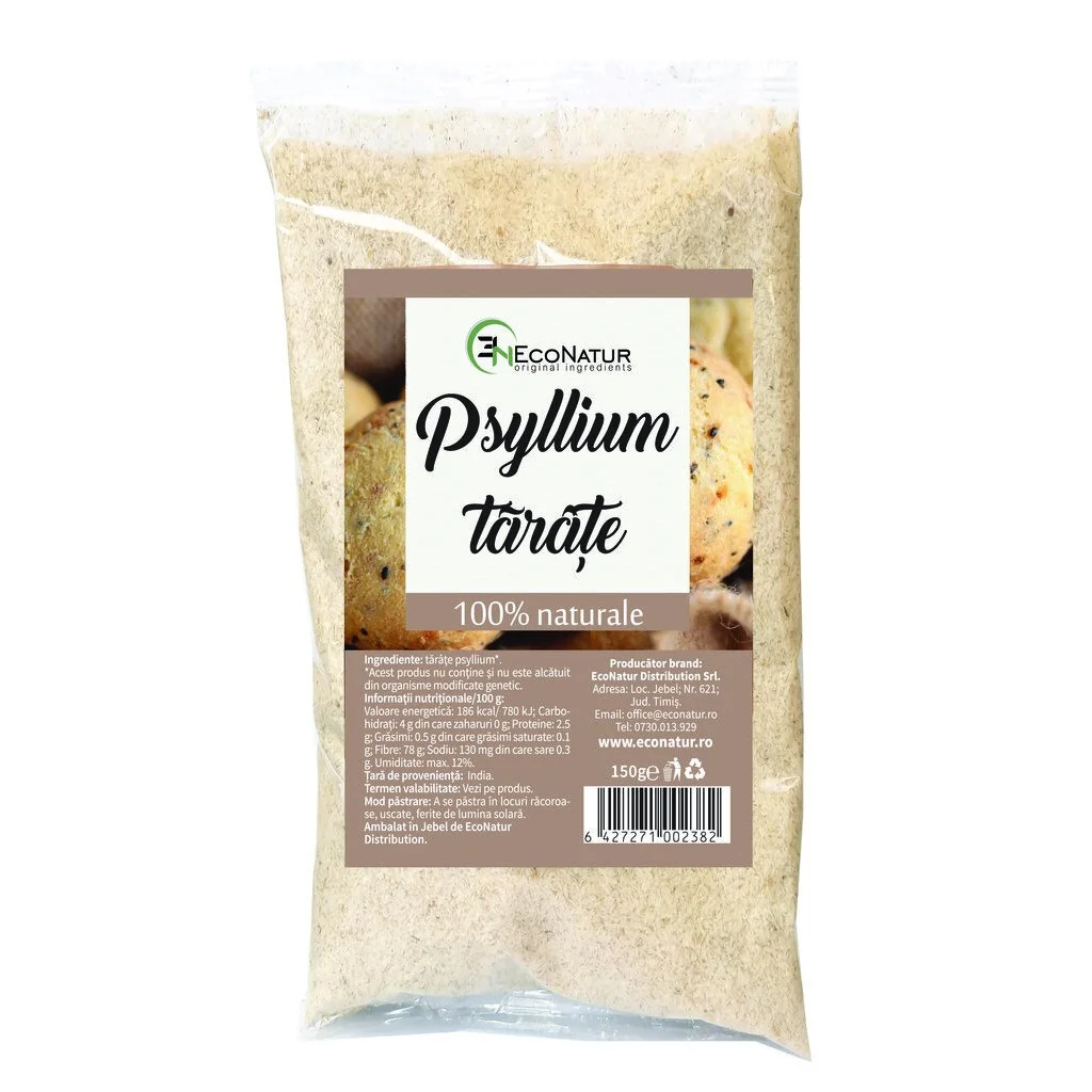 Tarate Psyllium, 150g, EcoNatur