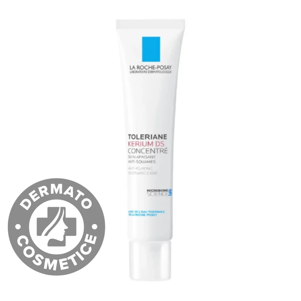 Crema anti-scuame hidratanta si calmanta Toleriane Kerium DS, 40ml, La Roche Posay 