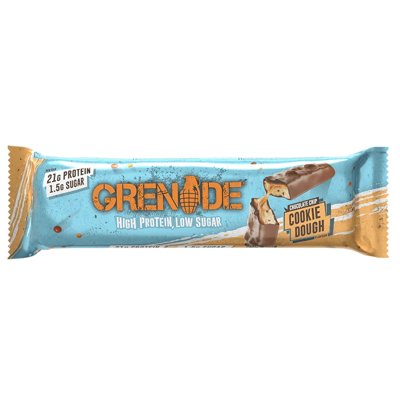 Baton proteic Cookie Dough, 60g, Grenade