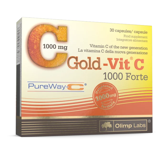 Vitamina C 1000 Forte Gold, 30 capsule, Olimp Labs