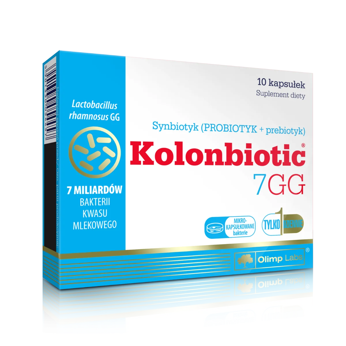 Probiotice si prebiotice pentru adulti Kolonbiotic 7GG, 10 capsule, Olimp Labs