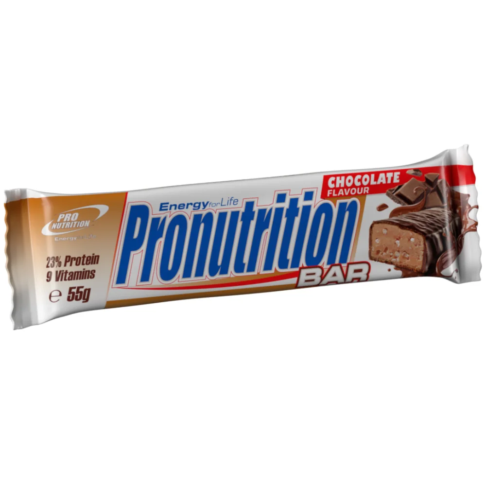 Baton cu ciocolata, 55g, Pro Nutrition