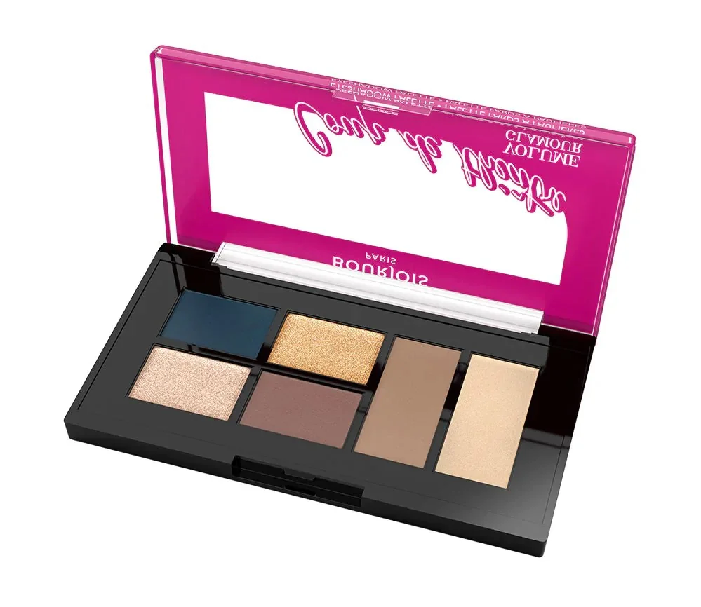 Paleta farduri de pleoape Volume Glamour 2 Coup de Theatre, 8.4g, Bourjois 