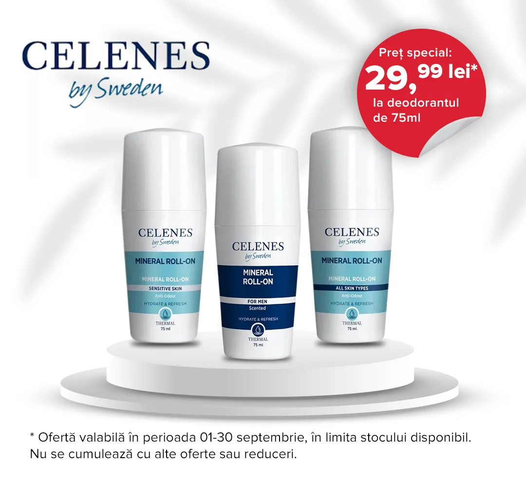 Ofertele lunii septembrie Celenes Deodorant