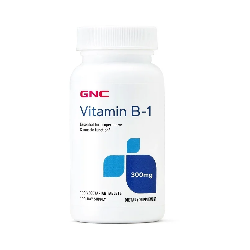 Vitamina B1 300 mg, 100 tablete, GNC