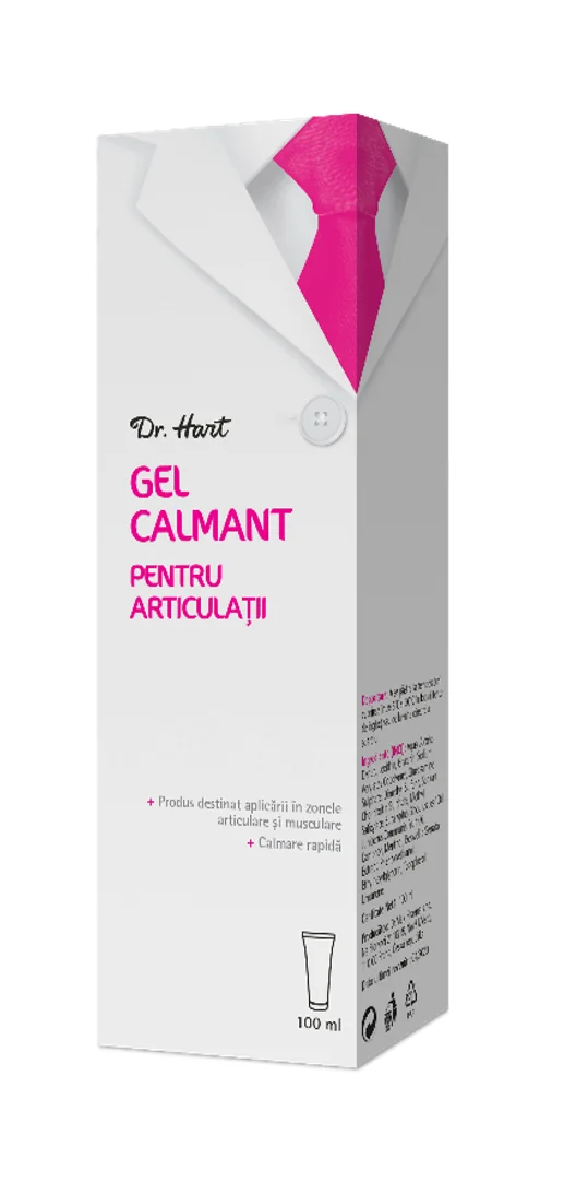 Dr.Hart Gel calmant pentru articulatii, 100ml