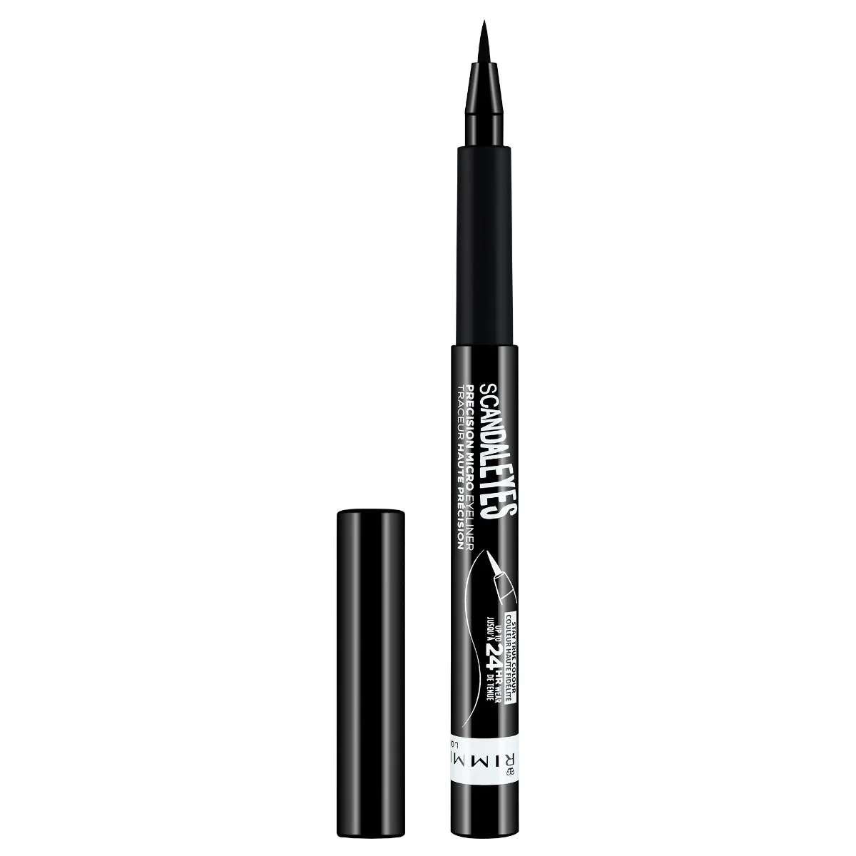 Tus de ochi Scandal Eyes Precision Micro Black, 1.1ml, Rimmel London