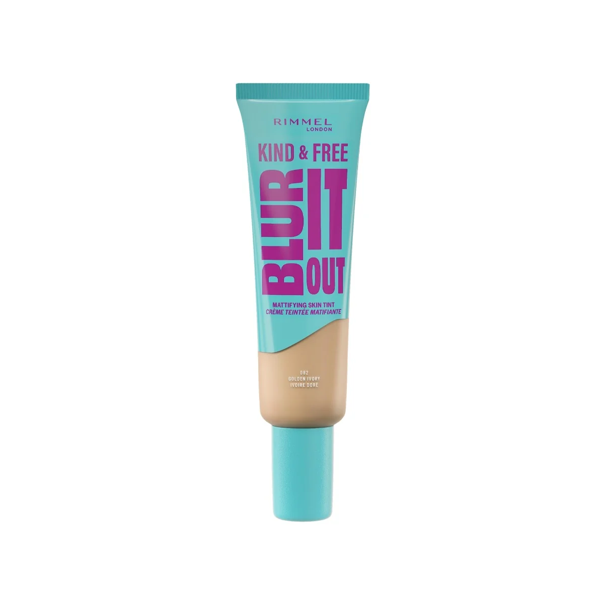 Fond de ten Kind & Free Blur It Out 082 Golden Ivory, 30ml, Rimmel London