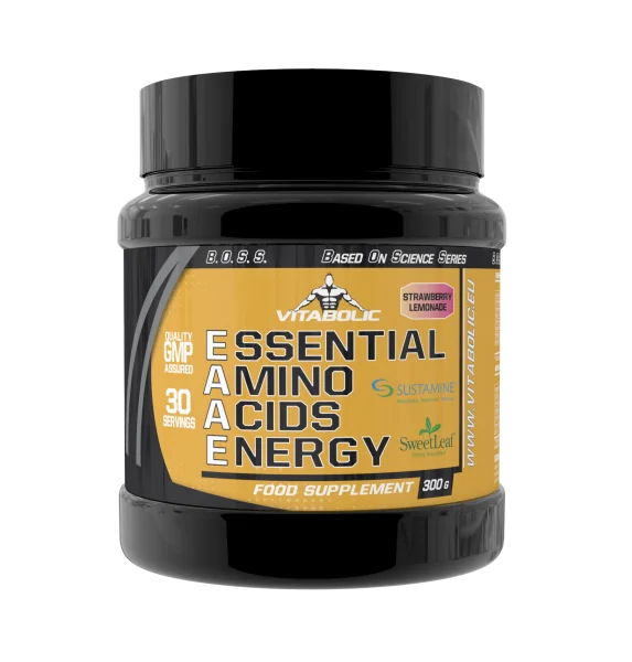 EAA Energy Strawberry Lemonade, 300g, Vitabolic