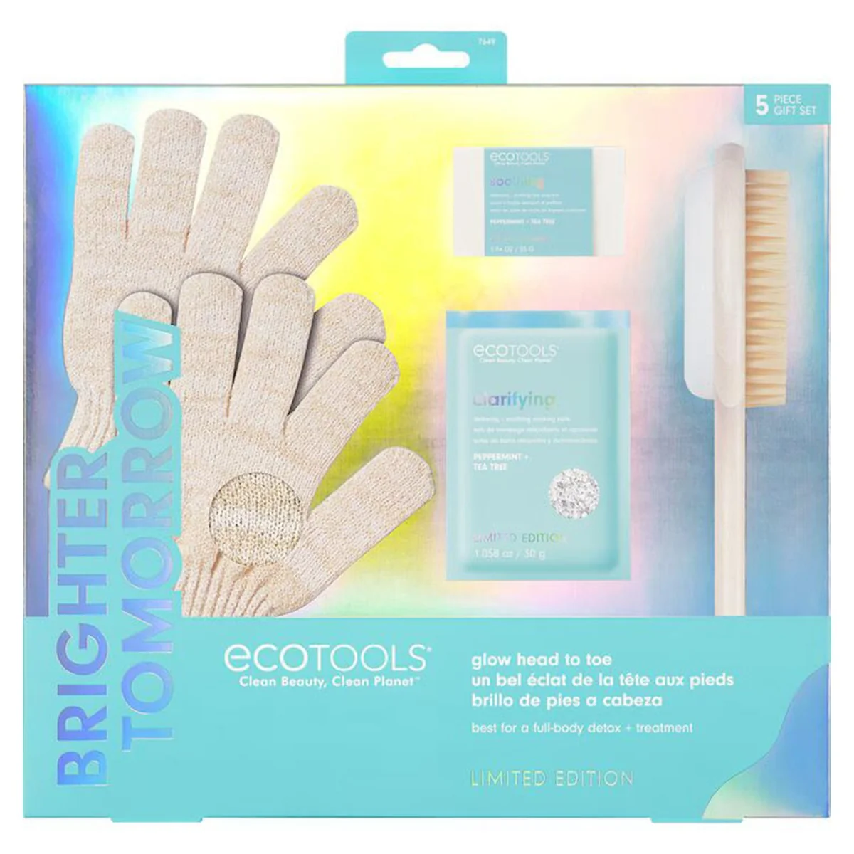 Set pentru ingrijirea corpului Glow Head to Toe, EcoTools 