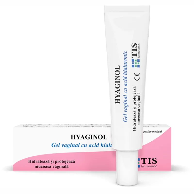 Hyaginol gel vaginal, 40 ml, Tis Farmaceutic