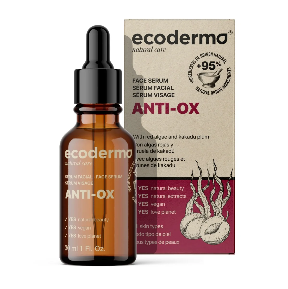 Ser antioxidant, 30ml, Ecoderm 