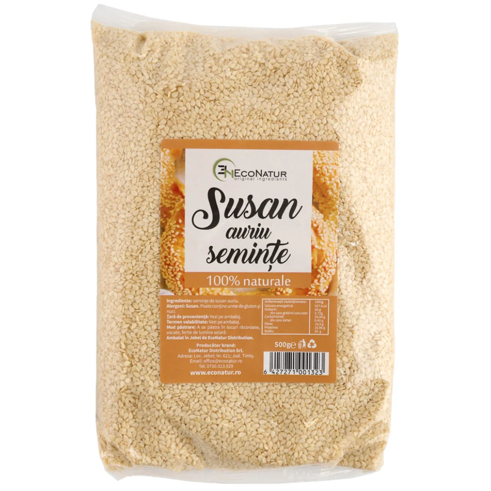 Seminte de susan auriu, 500g, EcoNatur