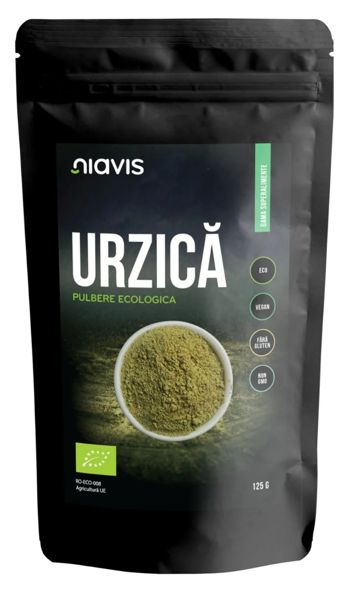 Urzica Pulbere ecologica, 125g, Niavis