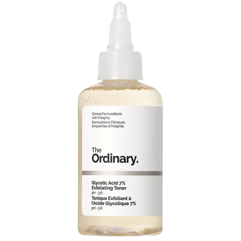 Toner exfoliant cu Acid Glycolic 7%, 100ml, The Ordinary