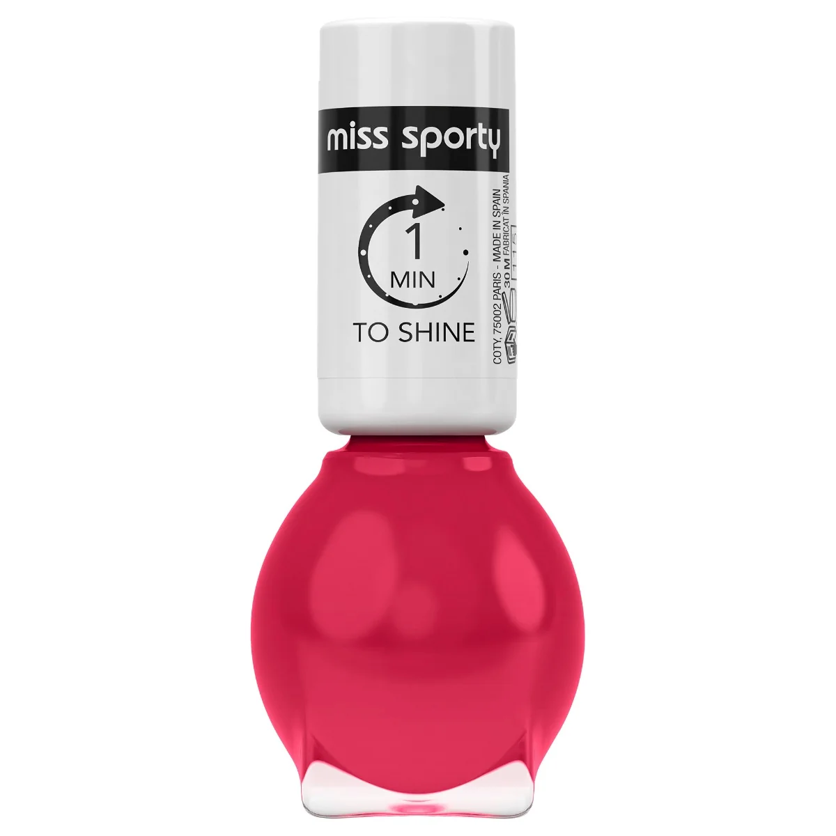 Lac de unghii 1 Minute To Shine 134, 7ml, Miss Sporty