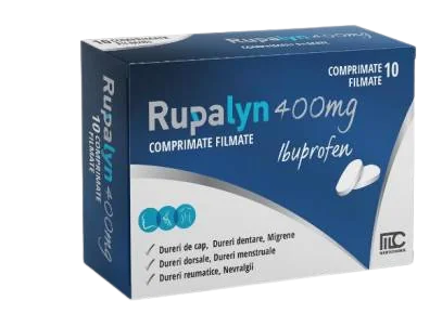 Rupalyn 400mg, 10 comprimate filmate, Medochemie