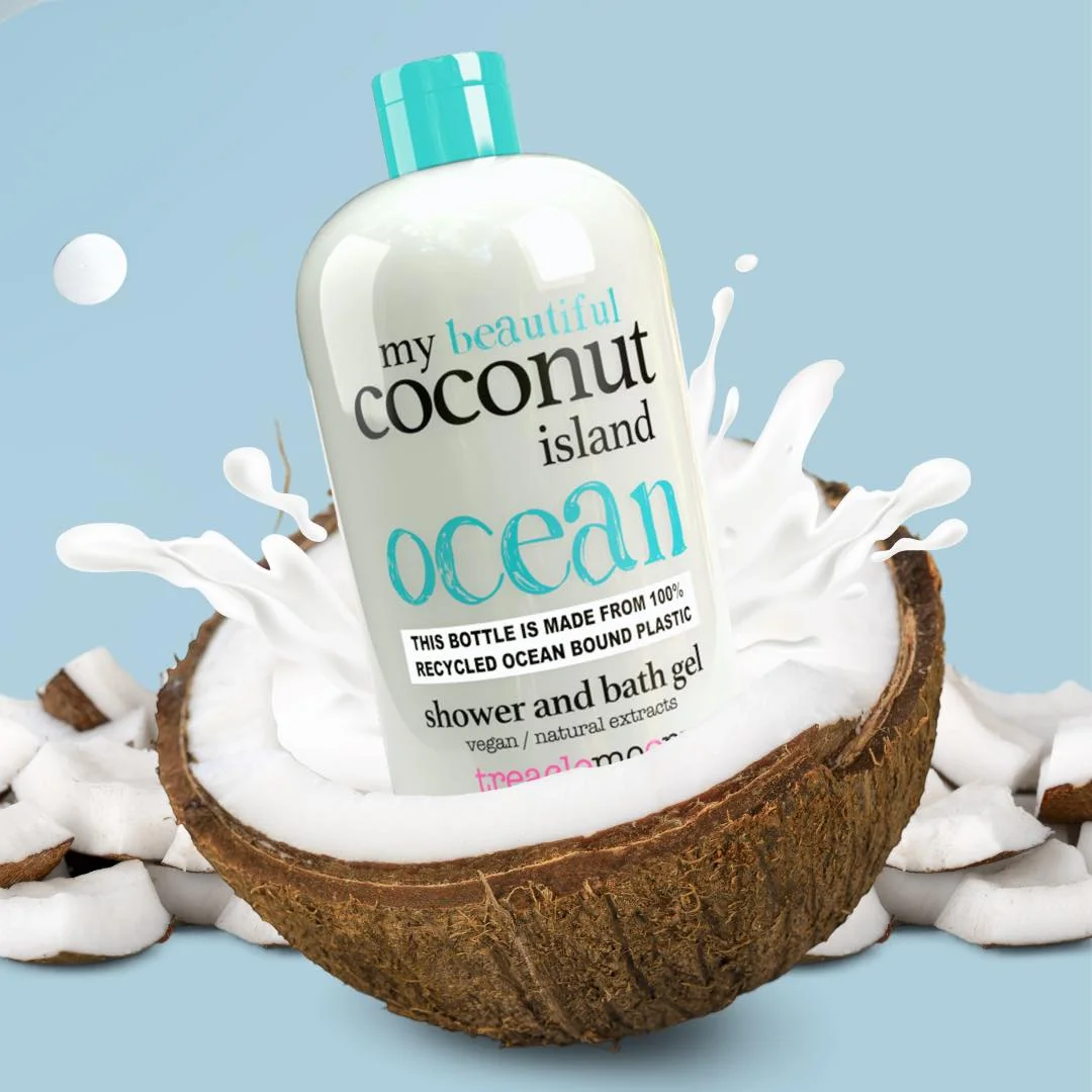 Gel de dus My Coconut Island, 500ml, Treaclemoon 