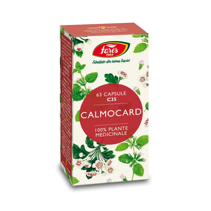 Calmocard C35, 63 capsule, Fares