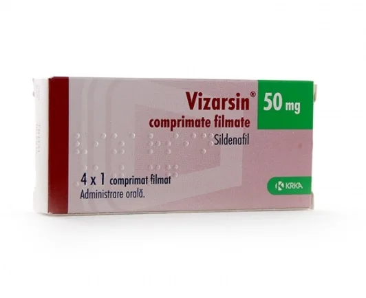 Vizarsin 50 mg, 4 comprimate filmate, KRKA