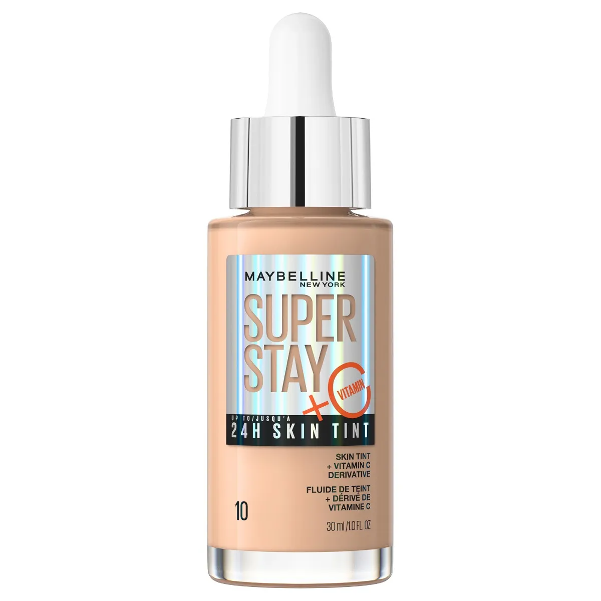 Fond de ten Super Stay Glow Skin Tint 10, 30ml, Maybelline 