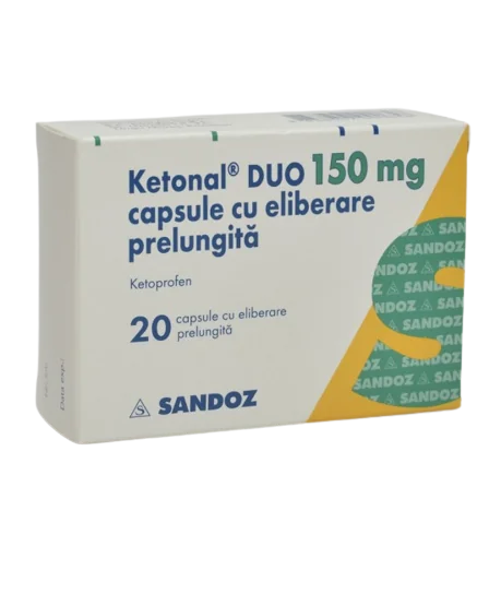 Ketonal Duo 150mg, 20 capsule, Sandoz