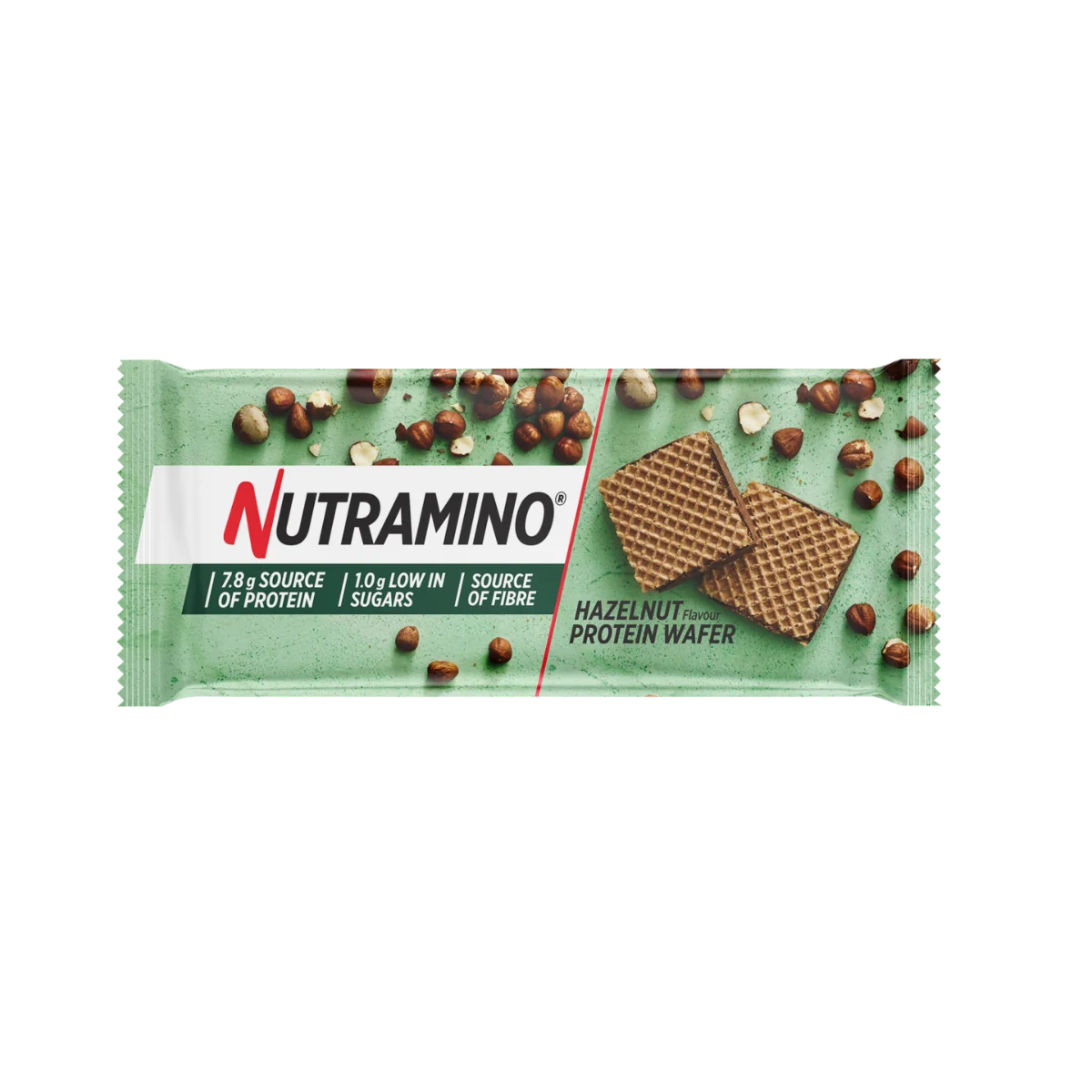 Napolitane proteice Wafer-Hazelnut, 39g, Nutramino