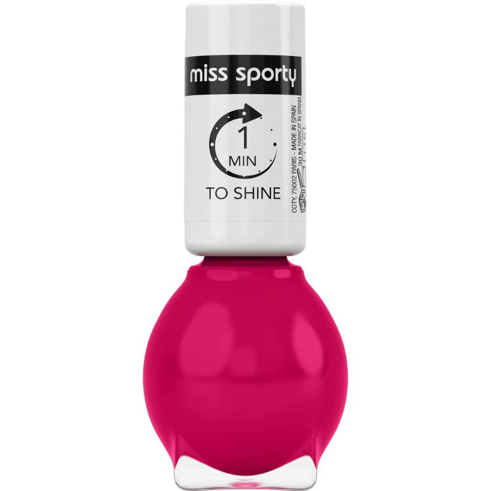 Lac de unghii 1 Minute To Shine 123, 7ml, Miss Sporty