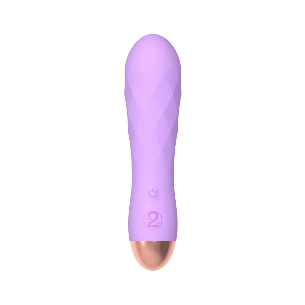 Mini vibrator cu 7 moduri de vibratie mov, 1 bucata, Cuties 