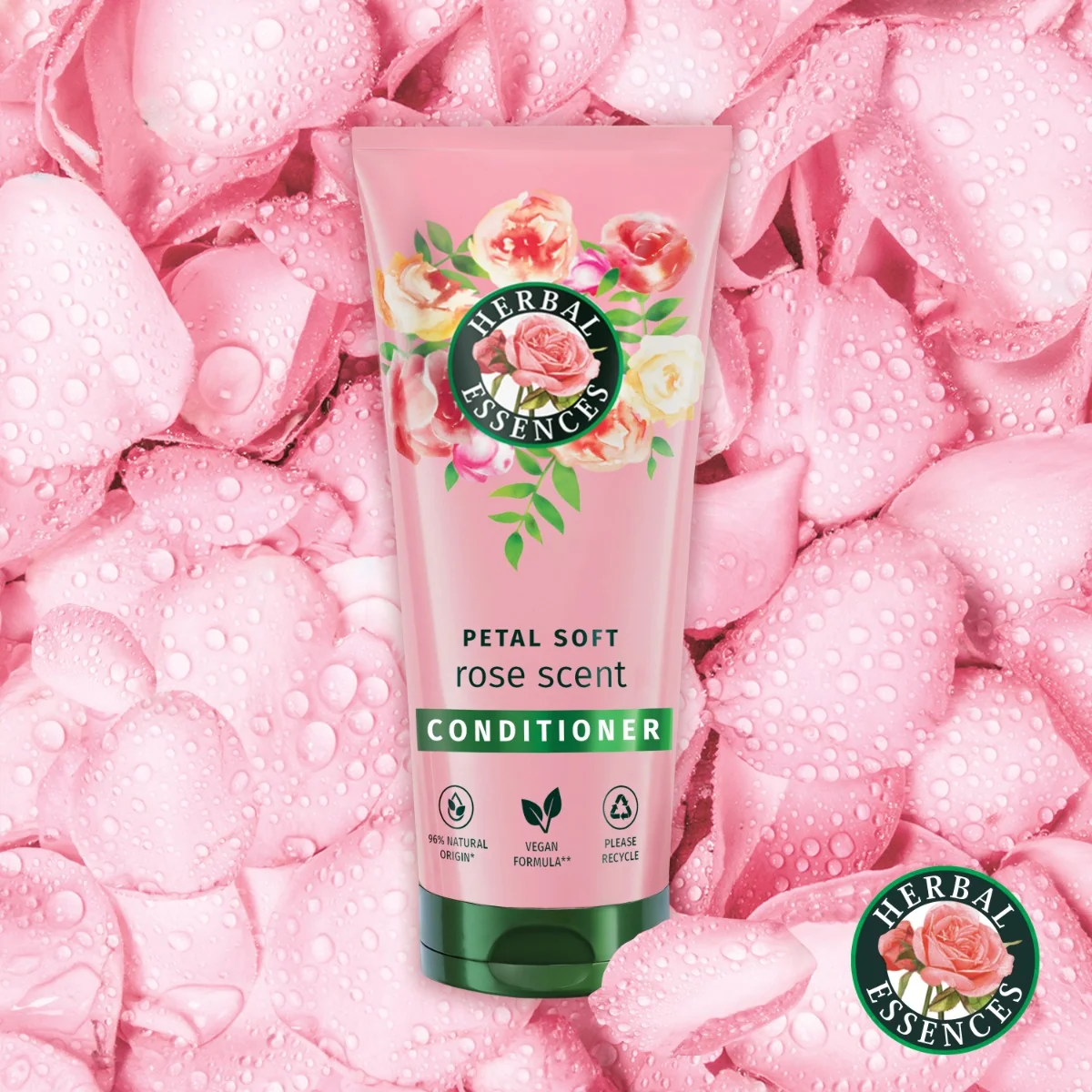 Set pentru femei Rose Scent Petal Soft, Herbal Essences 