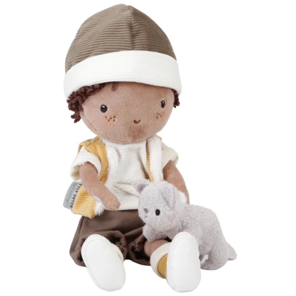 Papusa Textila Jake - 35 cm, 1 bucata, Little Dutch 