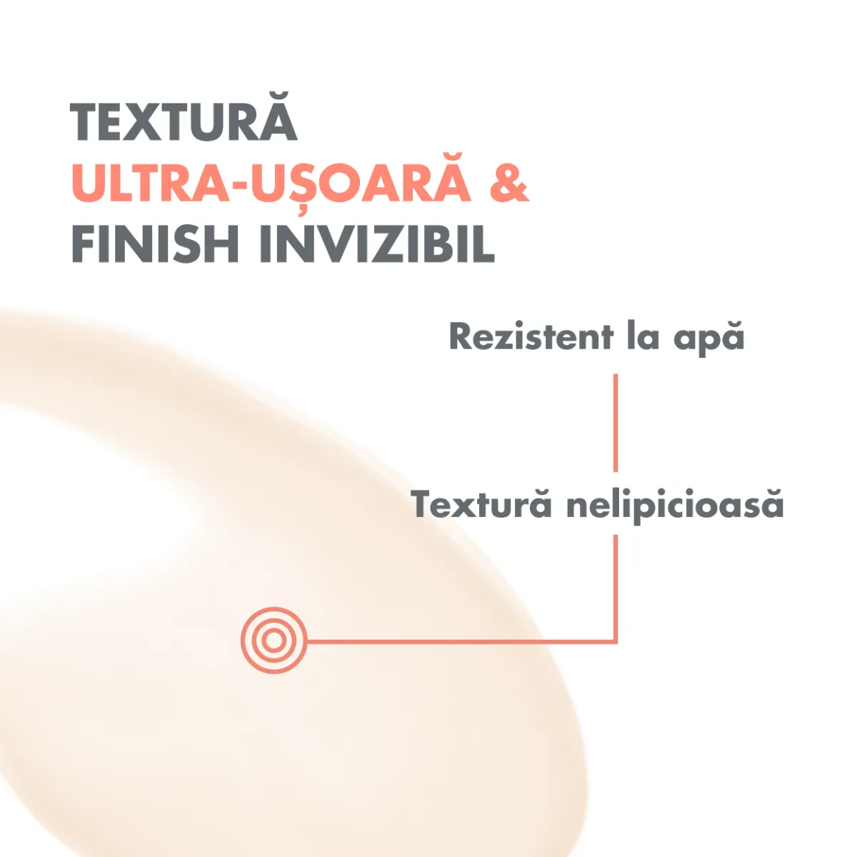 Fluid invizibil cu protectie solara pentru piele normala si mixta SPF50+ Ultra Triasorb, 50ml, Avene 