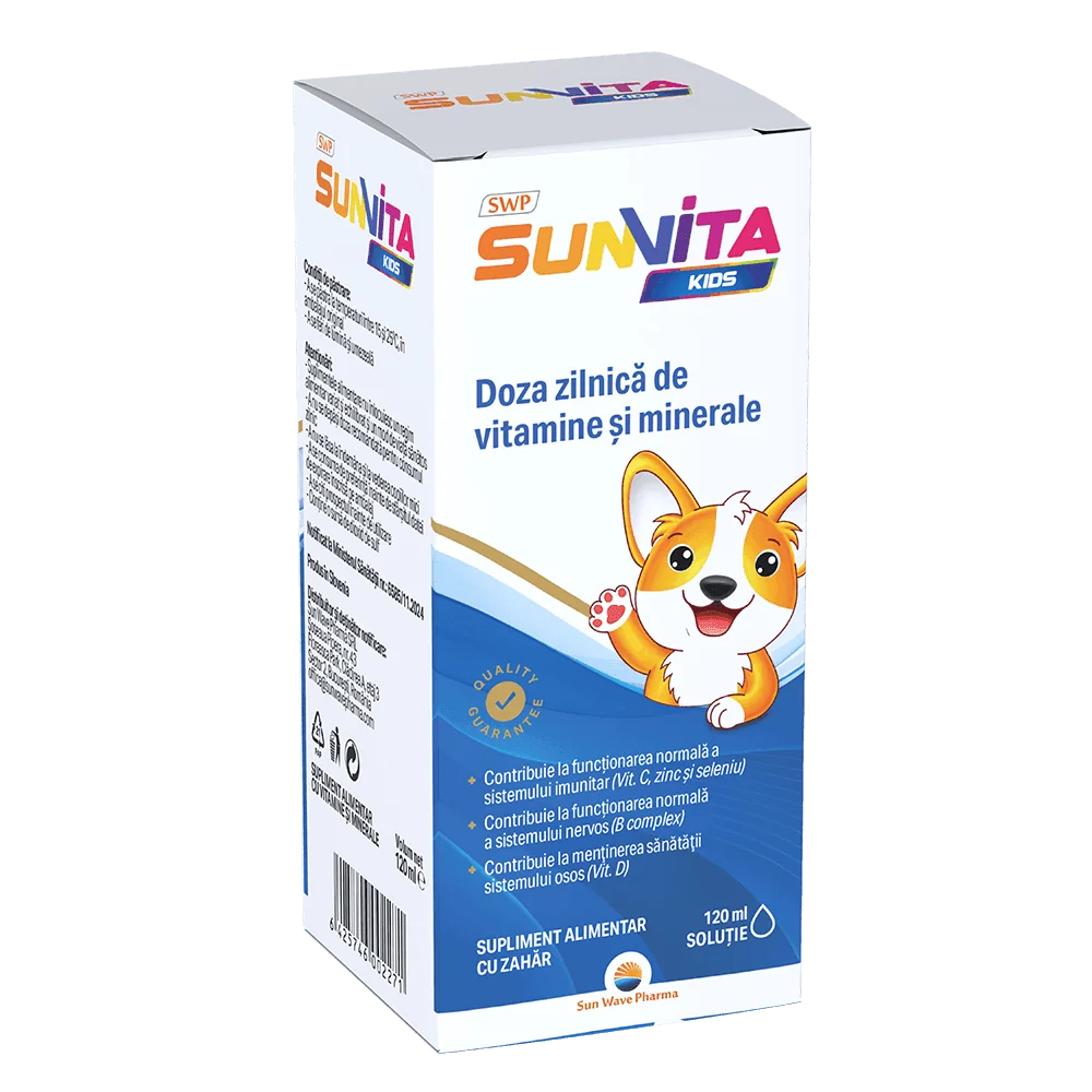 Sunvita Complex, 30 comprimate, Sun Wave Pharma