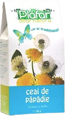 Ceai herba de papadie, 50g, Plafar