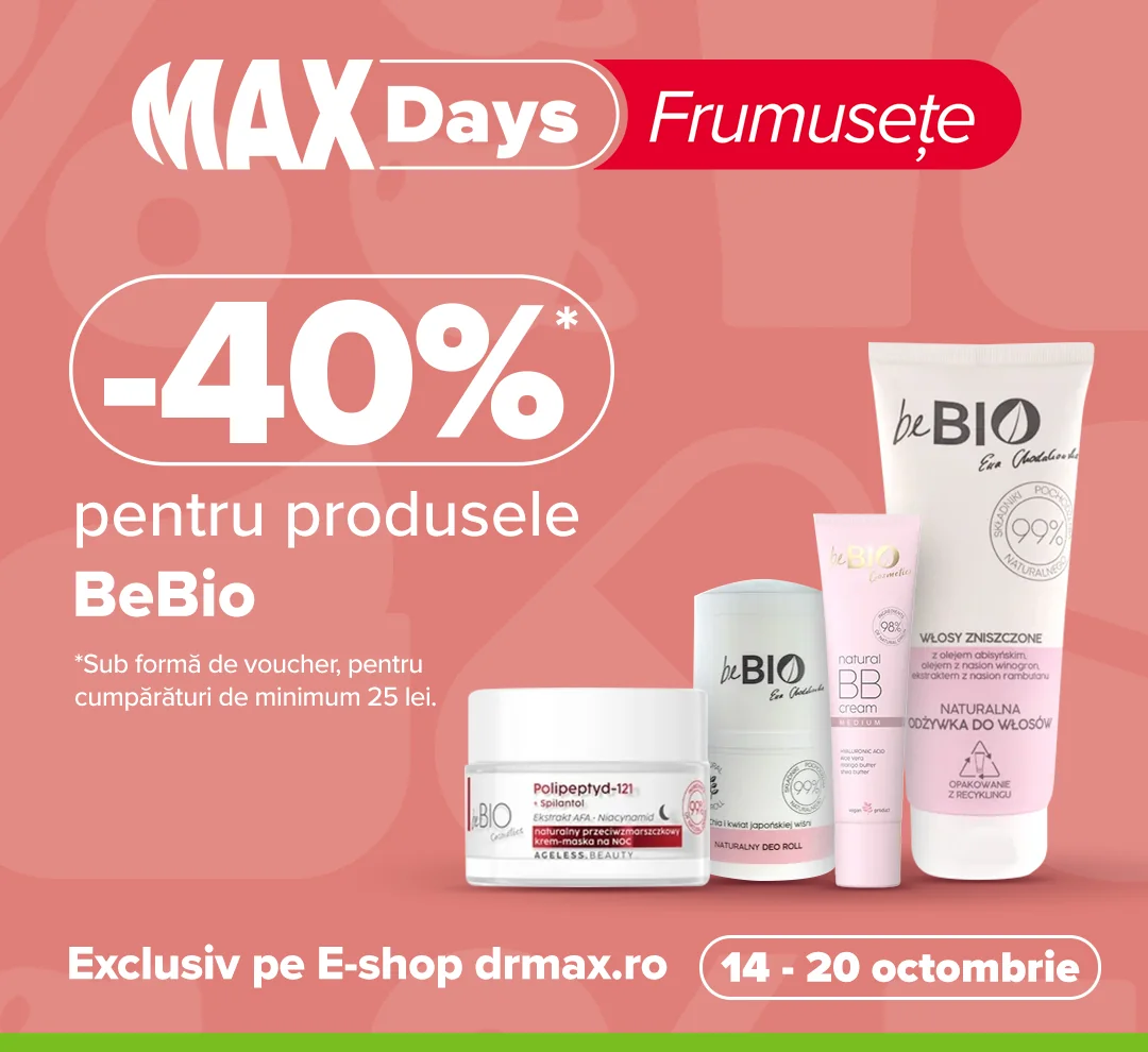 Max Days Frumusete Octombrie 2024 BeBio