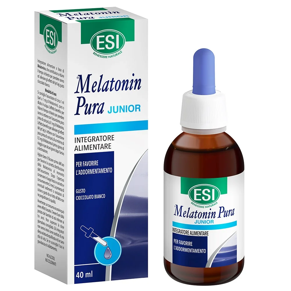 Melatonina Pura Junior 1mg, 40ml, Esi Spa