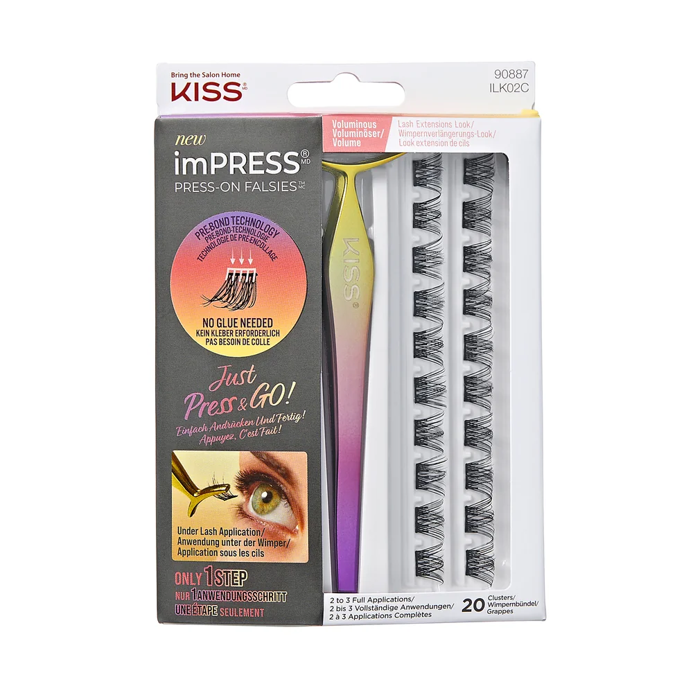 Kit pentru gene false imPress, Kiss 