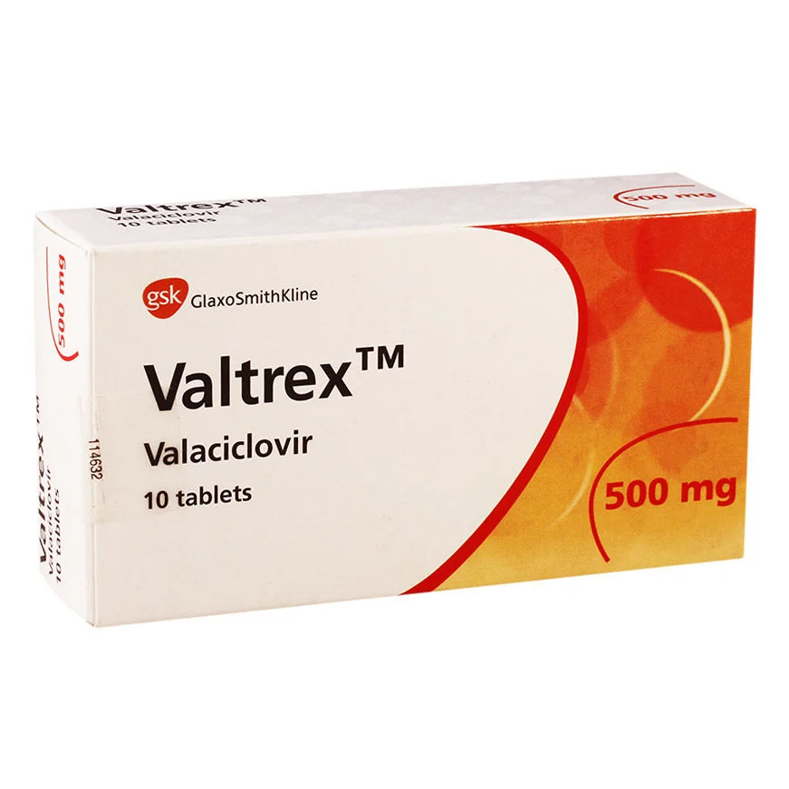 Valtrex 500mg, 10 comprimate filmate, GSK