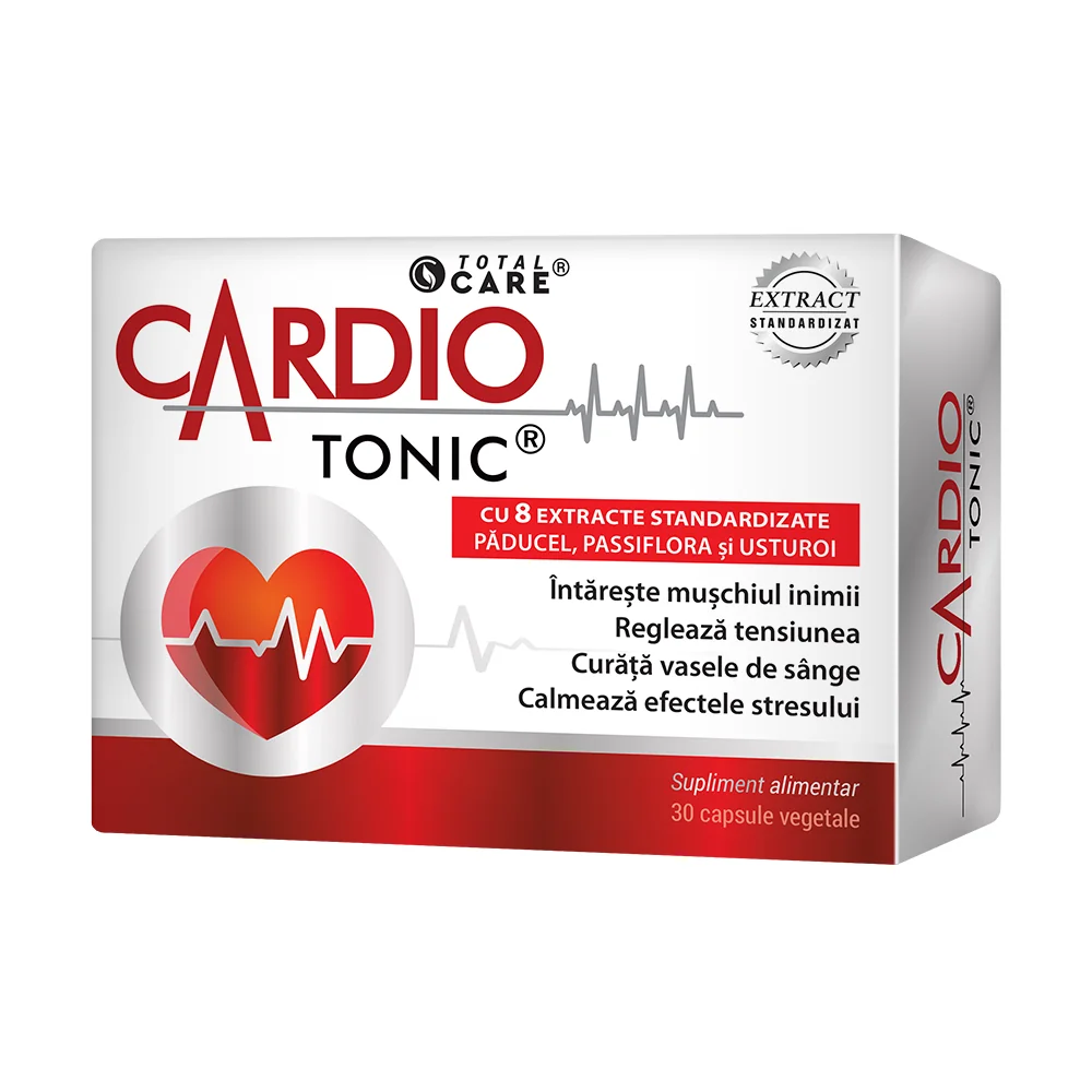 Cardio Tonic, 30 capsule vegetale, Cosmopharm