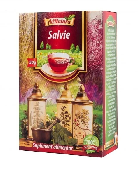 Ceai de salvie, 50g, AdNatura