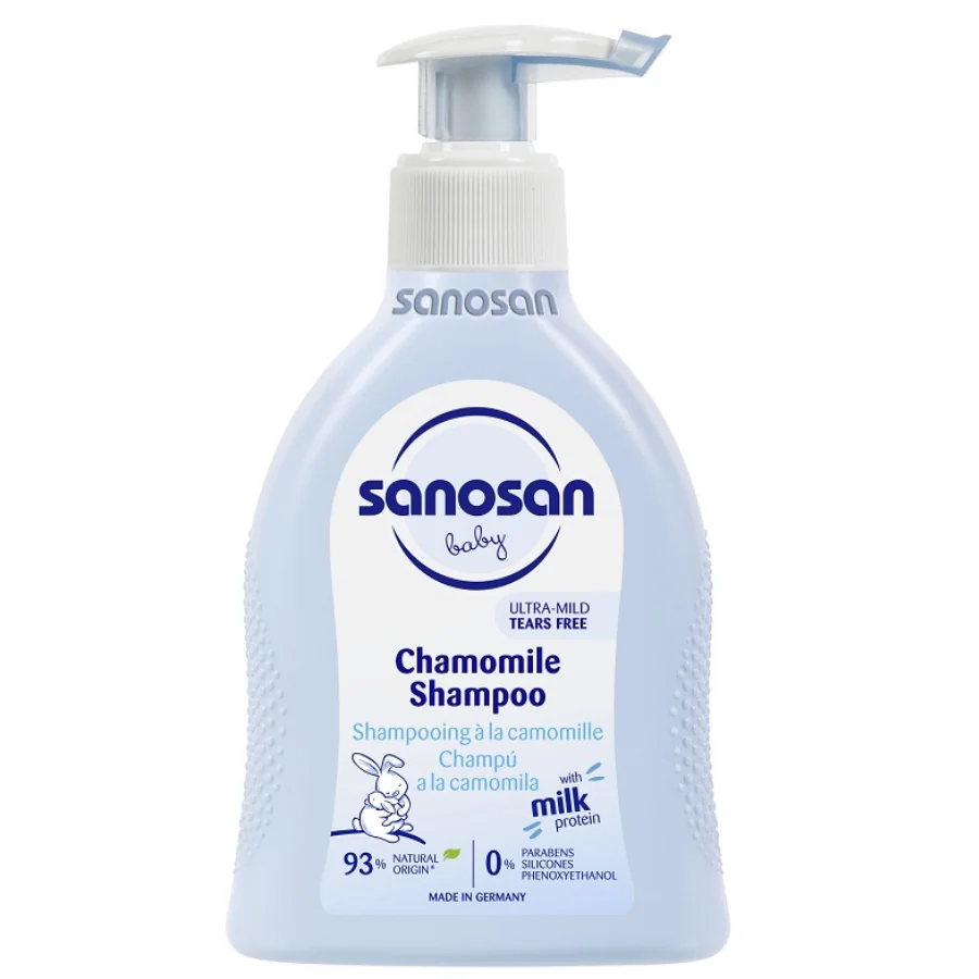 Sampon cu musetel Baby, 200ml, Sanosan 