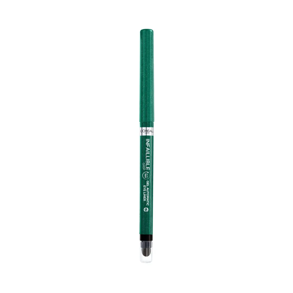 Creion mecanic de ochi gel Infaillible 36H Grip Emerald Green, 1.2g, L'Oreal Paris 