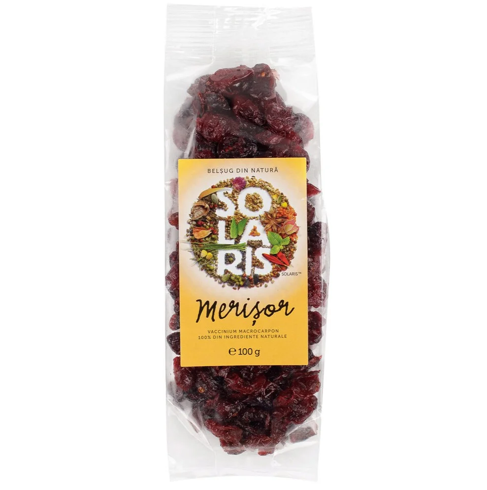 Fructe Uscate Merisor, 100g, Solaris