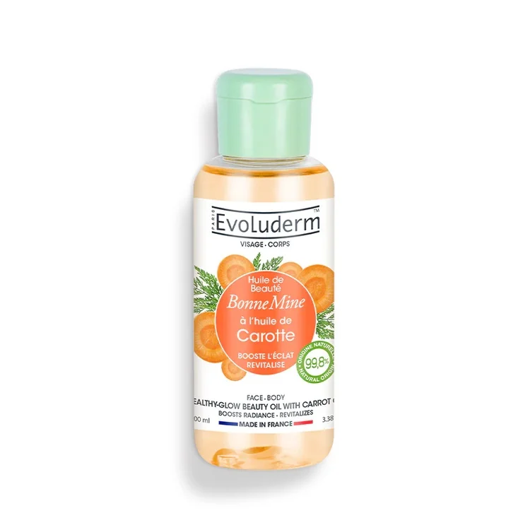 Ulei de fata si corp Bonne Mine Carrot Huile De Beaute, 100ml, Evoluderm